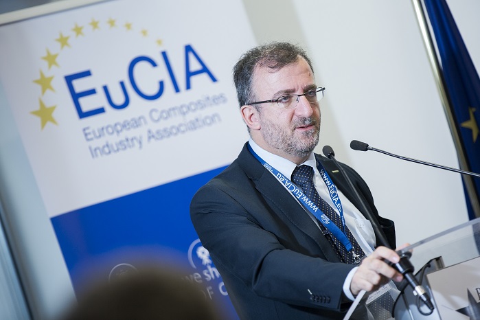 The EuCIA seminar focused on the importance of promoting the environmental benefits of composite products throughout their life cycle. © EuCIA